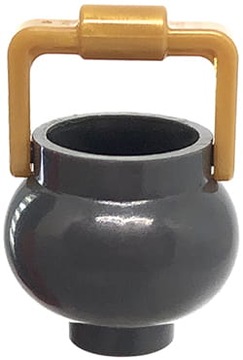 Lego Kocioł / Kociołek mały (98374) perł. c. szary