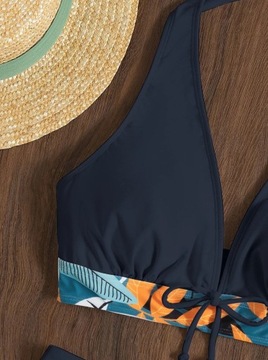 КУПАЛЬНИК ИЗ ДВУХ ЧАСТЕЙ, УДОБНЫЕ ЭЛАСТИЧНЫЕ ШОРТЫ БОЛЬШОГО РАЗМЕРА 3XL 46