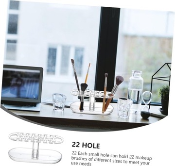 1 подставка для хранения кистей для макияжа, поворотная подставка