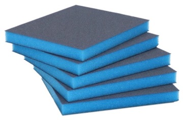 10x ГУБКА ДЛЯ ВЛАЖНОЙ/СУХОЙ ШЛИФОВКИ P240