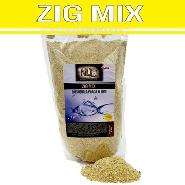 NLT FOOD - ZIG MIX 1kg Doskonała praca w toni