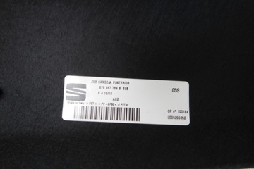 POLIČKA KUFRU SEAT ATECA 2016- 575867769 ORIGINÁLNÍ