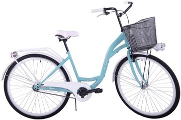 ROWER MIEJSKI 28 damski DAMKA 1BIEG KOZBIKE24 KOSZ