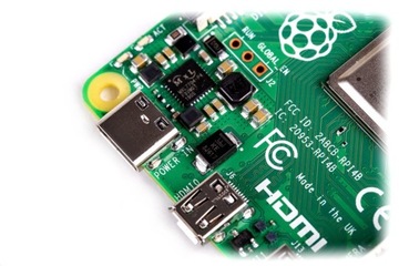 Raspberry Pi 4 модель B, двухдиапазонный Wi-Fi, Bluetooth, 2 ГБ ОЗУ, 1,8 ГГц