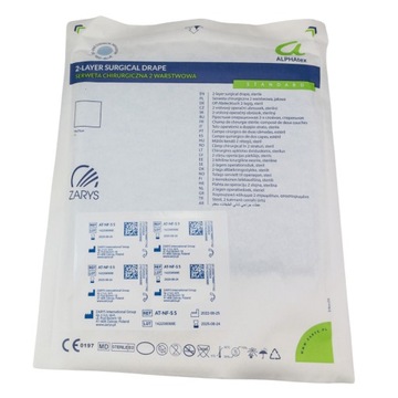Serweta chirurgiczna operacyjna 75x75 Zarys