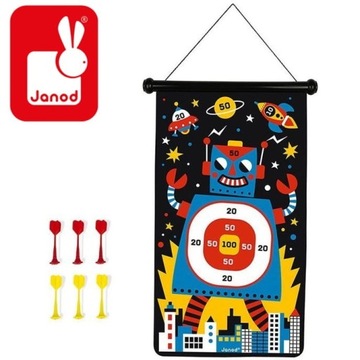 Magnetyczna GRA W RZUTKI Zręcznościowa Robot JANOD Roboty