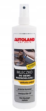 AUTOLAND MLECZKO DO KOKPITU POŁYSK 300ML CZYŚCI PIELĘGNUJE ANTYSTATYCZNY
