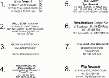 Автоматический (самокрасочный) штамп Colop C30 размеры 47х18 мм + БЕСПЛАТНО