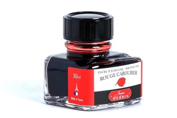 ATRAMENT 30 ML. ROUGE CAROUBIER_ JACQUES HERBIN