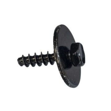 20x ЧЕРНЫЕ КРЕПЕЖНЫЕ ВИНТЫ КРЫШКИ ДЛЯ ЗАКРЫТИЙ КОЛЕСНОЙ АРКИ НАКЛАДКА БАМПЕРА 5x18