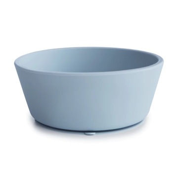 MISECZKA SILIKONOWA PRZYSSAWKA POWDER BLUE MUSHIE