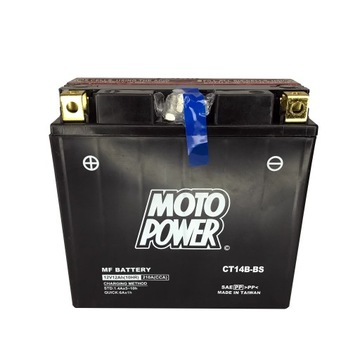 Akumulator 12V 12Ah CT14B-BS(CT14B-4)MOTOPOWER