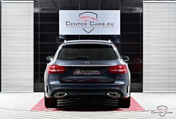 Mercedes Klasa C W205 Kombi 180 156KM 2014 Mercedes-Benz Klasa C 180 AMG FullLED Navi Skora El.Fot. Dynamic Black As, zdjęcie 12