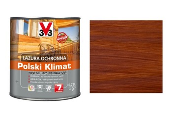 Lazura V33 Polski Klimat 7 lat Mahoń 0,75L