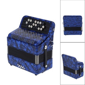 Accordian 22 Key 8 Bass Profesjonalny instrument