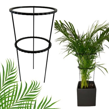 Podpórki do roślin kwiatów podpora pierścieniowa podpórka RINGSXL60cm 24/28