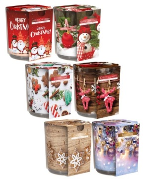 СВЕЧИ АРОМАТИЧЕСКИЕ РОЖДЕСТВЕНСКИЕ СВЕЧИ НАБОР РОЖДЕСТВЕНСКИХ ПОДАРОЧНЫХ СВЕЧЕЙ
