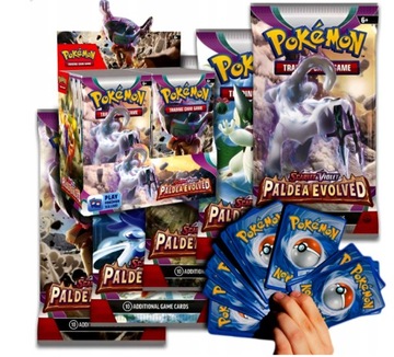 КАРТЫ POKEMON MEGA BOX 360 КОЛЛЕКЦИОННЫЕ КАРТЫ PALDEA EVOLVED