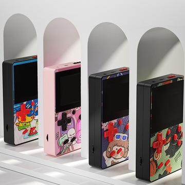 Игровая консоль X50 2,8-дюймовая портативная ультратонкая встроенная 500