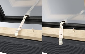 ROOFLITE СЦЕПКА ДЛЯ ДВОЙНОЙ СТЕКЛЯННОЙ КРЫШИ 45x73 + ХОМУТ