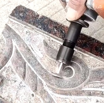 GŁOWICA ADAPTER UCHWYT ZACISK NA WIERTŁO FREZ SZLIFIERKA KĄTOWA TRZPIEŃ 6mm