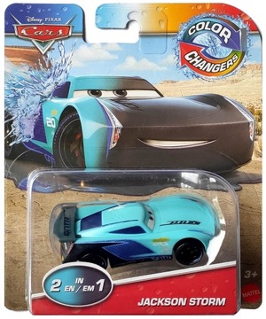 MATTEL CARS AUTA ZMIENIA KOLOR JACKSON STORM SERIA 2020