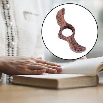 Thumb StyleB — деревянная подставка для чтения книг из орехового дерева
