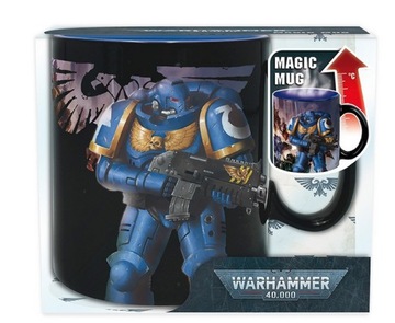 Kubek ceramika 460 ml Warhammer 40.000 - Ultramarine & Black Legion