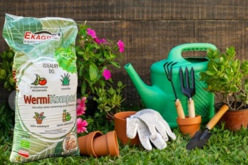 ВЕРМИКОМПОСТ Биогумус Садовая земля от дождевых червей Перегной 50л