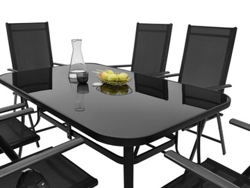 КОМПЛЕКТ САДОВОЙ МЕБЕЛИ 6+1 ДЛЯ ТЕРРАСЫ, БАЛКОНА