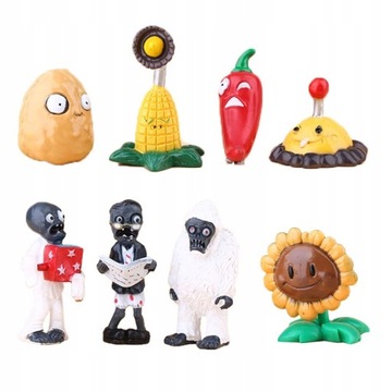 Klocki Plants Vs Zombies figurki 8 szt