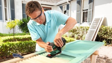 УНИВЕРСАЛЬНАЯ ШЛИФРОВКА DELTA PSM 18 LI BOSCH 1x2,5 Ач