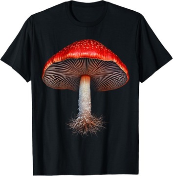 Koszulka z motywem grzyba Art Art Mushroom, L