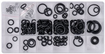 ZESTAW USZCZELEK OLEJOODPORNE ORING 3-12mm 225szt