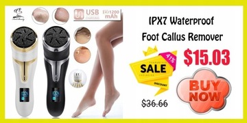 Перезаряжаемый инструмент для ухода за ногами Электрическая пилка для ног