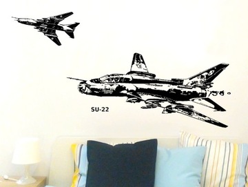 Naklejka ścienna samolot SUCHOJ SU-22 