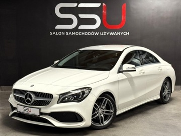 Mercedes CLA C117 Coupe Facelifting 1.6 200 156KM 2017 Mercedes-Benz CLA CLA200 AMG 156 KM Full LED CarPlay Salon PL Gwarancja SSU, zdjęcie 2