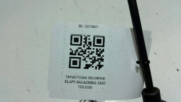 1M5827550A VZPĚRA/TLAKOVAČ KRYT KUFRU SEAT TOLEDO