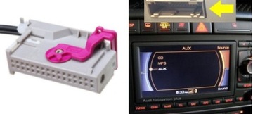 Adapter Bluetooth- Aux Audi RNS-E Navigation Plus