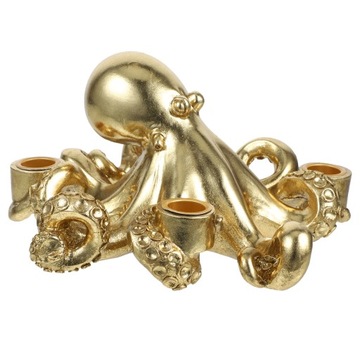 ŚWIECZNIK DOMOWY OCTOPUS ŚWIECA CYLINDRYCZNA