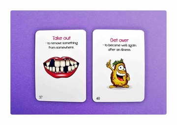 Веселый карточный английский. Фразовые глаголы. Часть 2.