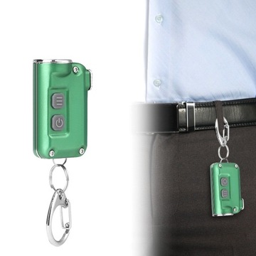 САМЫЙ МАЛЕНЬКИЙ СВЕТОДИОДНЫЙ МИКРОФОНАРИК С ПЕРЕЗАРЯЖАЕМОЙ USB-КАЧКОЙ