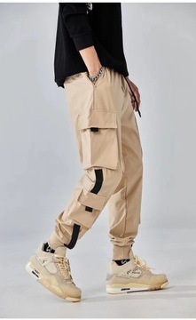 Classic Design Multi Flap Pockets Cargo Pants Men'