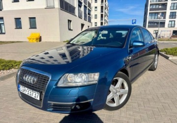 Audi A6 C6 Limousine 3.2 V6 FSI 255KM 2005 Audi A6 Limousine zarejestrowany QuattroBenzynaBEZWYPADKOWY Oryginalny Za, zdjęcie 11