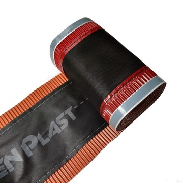 TAŚMA KALENICOWA POD GĄSIOR 230mm *CEGLASTY* 5mb