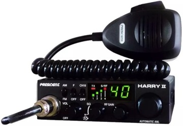 CB RADIO PRESIDENT HARRY II Z UCHWYTEM