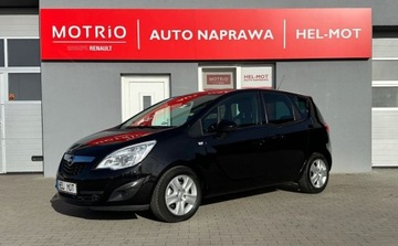 Opel Meriva II Mikrovan 1.4 Turbo ECOTEC 120KM 2011 Opel Meriva 1.4T 120KM, Klima, Tempomat, Zarejestrowana w Polsce, VAT-Marza