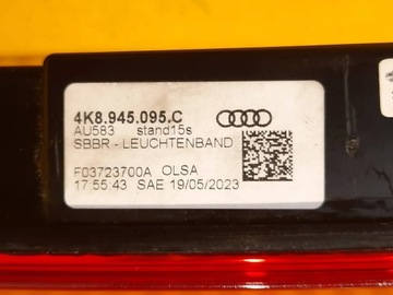 AUDI A7 4K8 SVĚTLO ZADNÍ CLONA (KRYT) MATRIX 4K8945095C USA