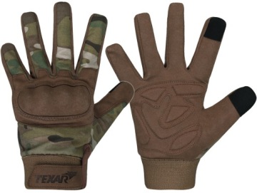 RĘKAWICE TAKTYCZNE WOJSKOWE TEXAR COMBAT MC Camo