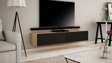 ПОДВЕСНОЙ ШКАФ ПОД ТЕЛЕВИЗОР 180 СМ МАТОВЫЙ, РАЗНЫЕ ЦВЕТА!